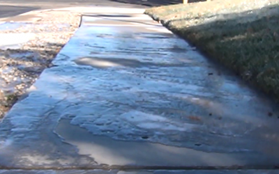 Ice Hazards in the Landscape